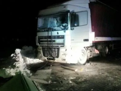 Во Львовской области произошел взрыв в грузовике, пострадал водитель