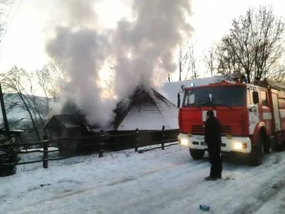 Спасатели потушили пожар в кафе на Закарпатье