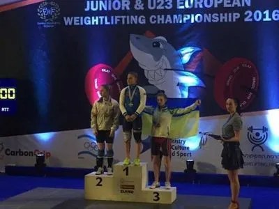 Українські юні важкоатлети здобули низку нагород на чемпіонаті Європи