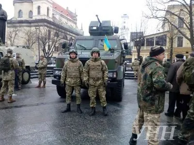 Во Львове продолжается подготовка к Маршу защитников Украины