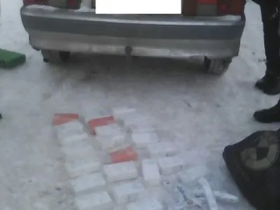 Нелегальные товары на полмиллиона гривен изъяли в КПВВ "Майорское"