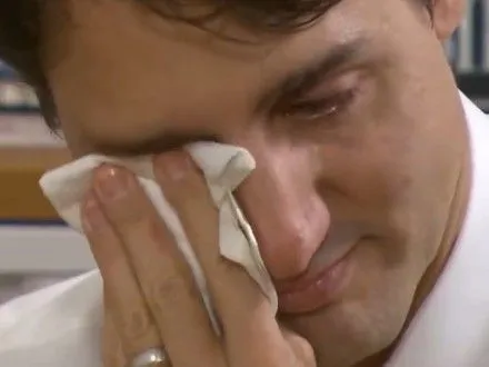 Прем'єр Канади Дж.Трюдо заплакав на зустрічі з сирійськими біженцями
