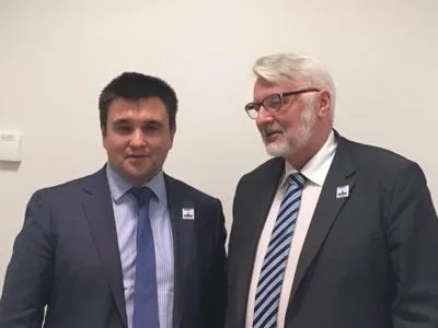 П.Климкин встретился с главой польского МИД В.Ващиковским