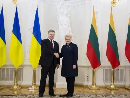 Президент Литви Д.Грібаускайтє 12 грудня відвідає Україну