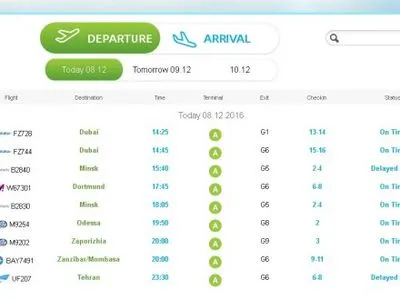 Аеропорт “Київ” попередив про затримання рейсів