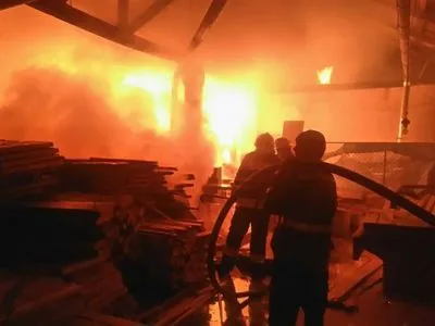 Пожежа на закарпатському підприємстві знищила продукцію та деревообробне устаткування