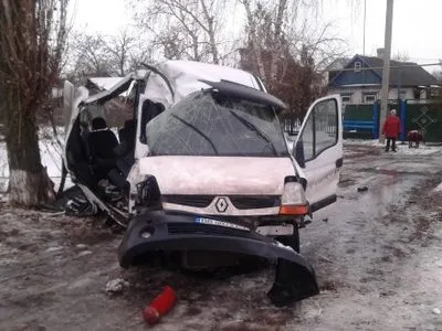 Десять человек пострадали в результате ДТП в Луганской области