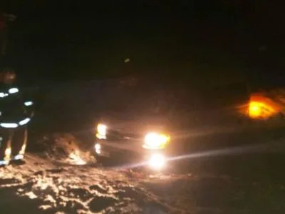 Внаслідок негоди на Чернігівщині кілька мікроавтобусів злетіли в кювет, є постраждалі