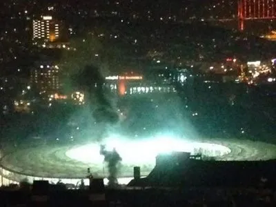 Появилось видео взрыва на стадионе Стамбула