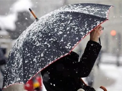 Дождь со снегом ожидается в Киеве