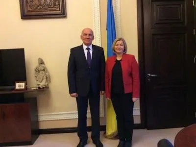 І.Геращенко обговорила з послом Білорусії голосування резолюції ООН щодо Криму