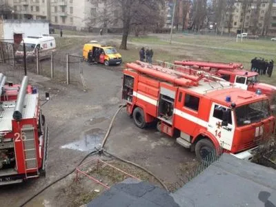 Пожежа сталася у столовій педагогічного університету в Кривому Розі