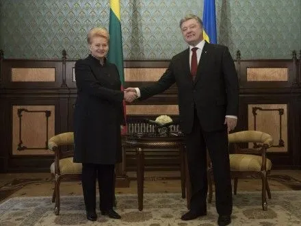 Украина и Литва подписали дорожную карту развития стратегического партнерства