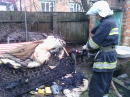 Тело женщины обнаружили во время тушения пожара в Полтавской области