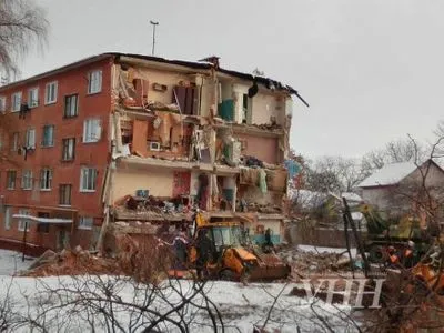 Пострадавший подросток от обвала части здания в Чернигове находится в больнице - ГосЧС