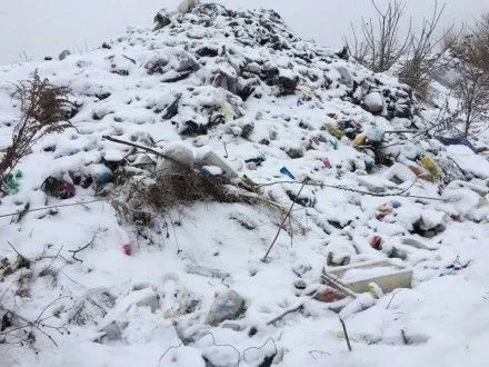 Львовский мусор в который раз нашли в Ровенской области