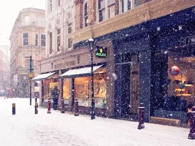 Сегодня в Киеве будет идти небольшой снег