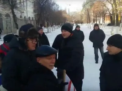 Стычка во время акции против сепаратизма состоялась в Кропивницком