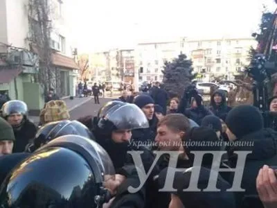 Перед началом общественных слушаний по переименованию улиц в Одессе произошла стычка