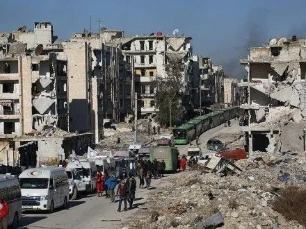 Сирійські урядові сили відкрили вогонь по шляху слідування автобусів з евакуйованими