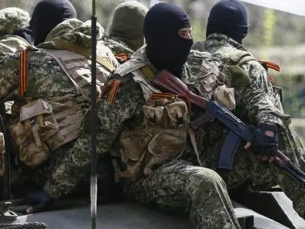 Возле Новоалександровки боевики вели огонь из БТРа
