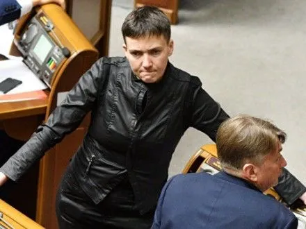 Лишение Н.Савченко мандата не собираются инициировать в "Батькивщине"