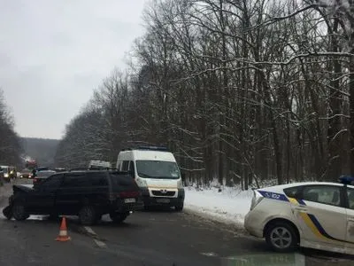 ДТП с участием семи автомобилей произошла в Харькове