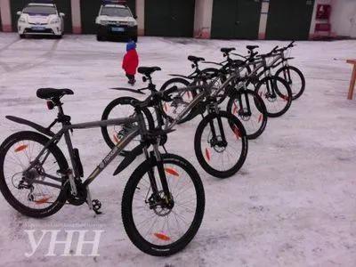 Велосипеды для патрульных закупили в Ровно