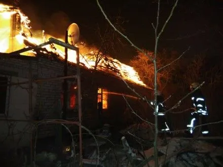 В результате пожара в Киевской области погиб мужчина