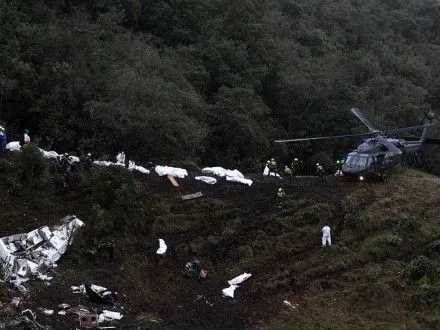 Слідча комісія визнала пілота винним в аварії літака з ФК "Шапекоенсе"