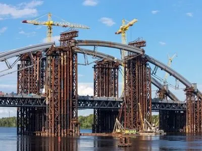 На достройку Подольско-Воскресенского моста в Киеве выделят 1 млрд 250 млн
