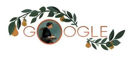 Google разместил логотип ко дню рождения М.Вовчка