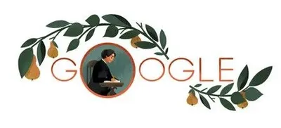 Google разместил логотип ко дню рождения М.Вовчка
