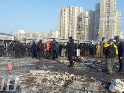 Количество пострадавших в результате конфликта на рынке "Харьковский" в Киеве выросло