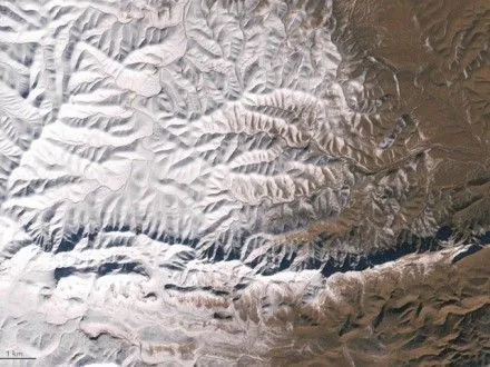 NASA опубліковало супутникові фото засніженої пустелі Сахара в Африці