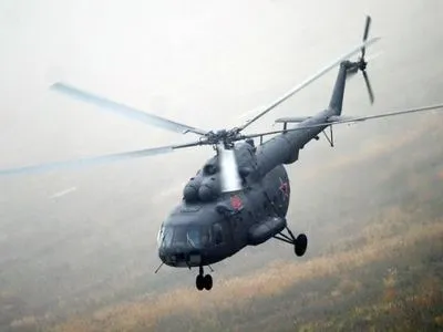 На границе с Крымом зафиксировали российские вертолеты Ми-8