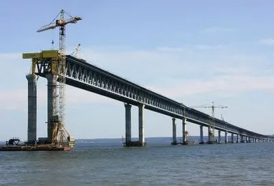 У Мінтрансі РФ прокоментували ситуацію з будівництвом залізниці до Керченського мосту