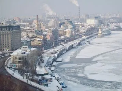 В понедельник в Киеве без осадков
