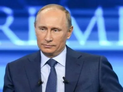 В.Путін дав старт подачі газу до окупованого Криму із Росії