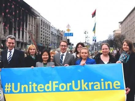 Дипломатические отношения Украины и США за 25 лет в фотографиях