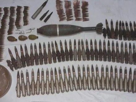 Тайник с большим количеством боеприпасов обнаружили в районе проведения АТО