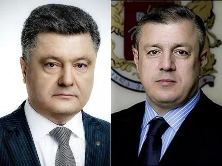 П.Порошенко та прем'єр Грузії домовилися активізувати політичний діалог на всіх рівнях