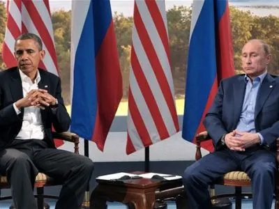 В.Путин поздравил Б.Обаму с Новым годом