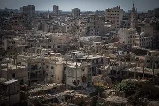 Сирийская авиация бомбит позиции повстанцев у Дамаска