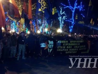 Факельное шествие состоялось в Одессе