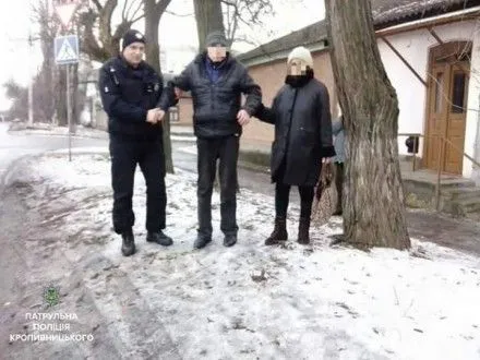 Патрульные спасли мужчину от переохлаждения в Кропивницком