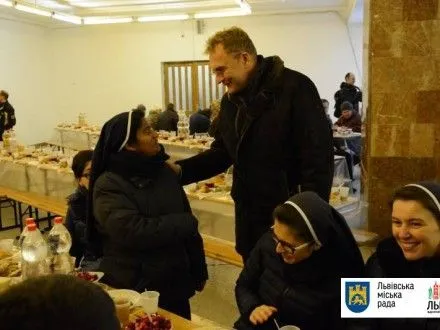 Рождественский сочельник для нуждающихся состоялся во Львовском дворце искусств