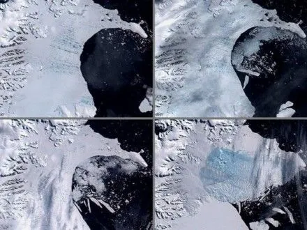 Огромный айсберг скоро отколется от Антарктиды