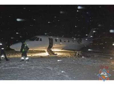 В аэропорту Гомеля произошла авария самолета из Киева
