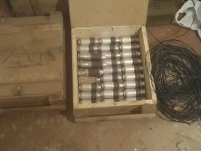 СБУ обнаружила тайник боеприпасов в районе проведения АТО